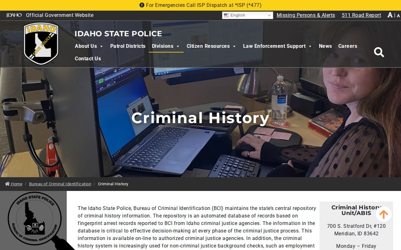Idaho official Cassia County arrest record expungement guidance